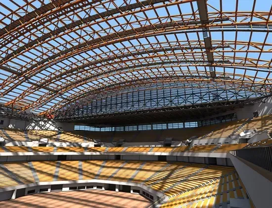 Үлкен аралық болат ғарыштық жақтау стадионы