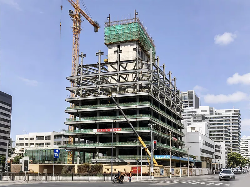 Prefab болат жақтаудың құрылымы