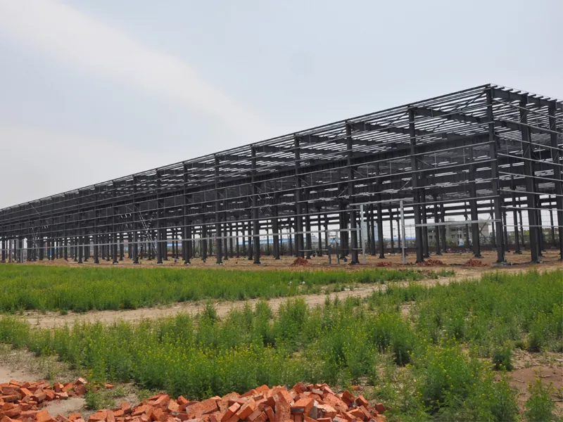 Құрастырмалы болат металл қоймасының ғимараты