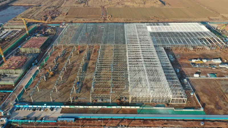 Steel Express Delivery Distribution Center құрылысы