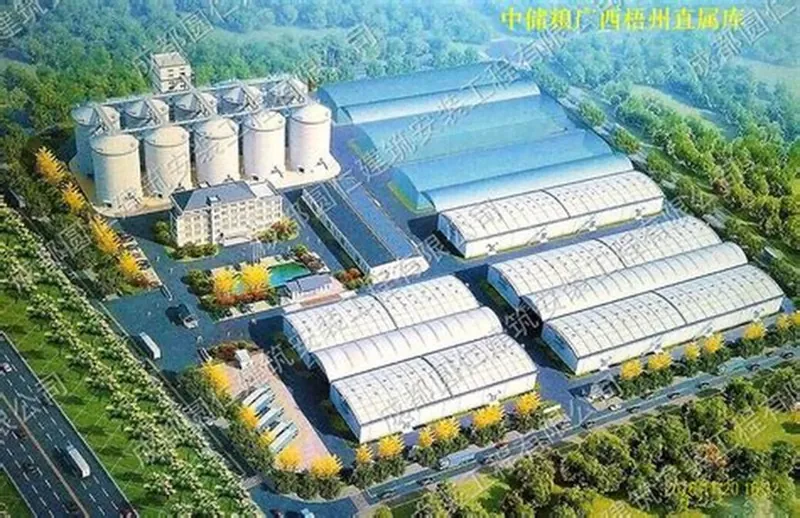 Болат құрылымы Астық сақтау қоймасы